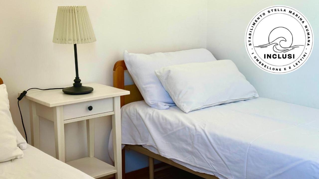 Viva3 - Numana, Ampio Trilocale In Villa Con Piscina ภายนอก รูปภาพ